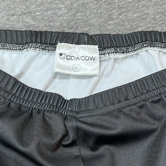 Like New "CowCow" Irish St Patrick’s Day Gradient Shamrock Leggings XL - Picture 4 of 9